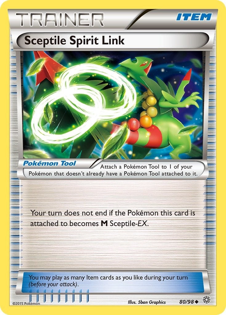 Image for Sceptile Spirit Link (80/98) [XY - Ancient Origins] - Pokemon