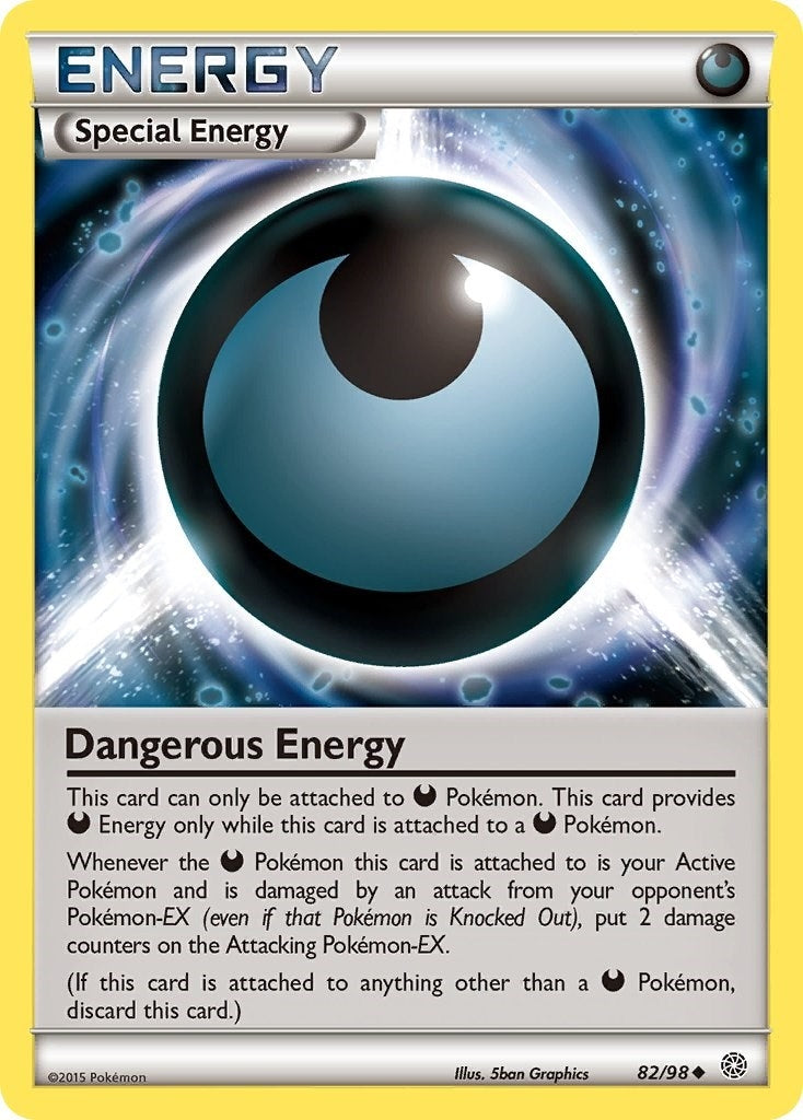 Image for Dangerous Energy (82/98) [XY - Ancient Origins] - Pokemon