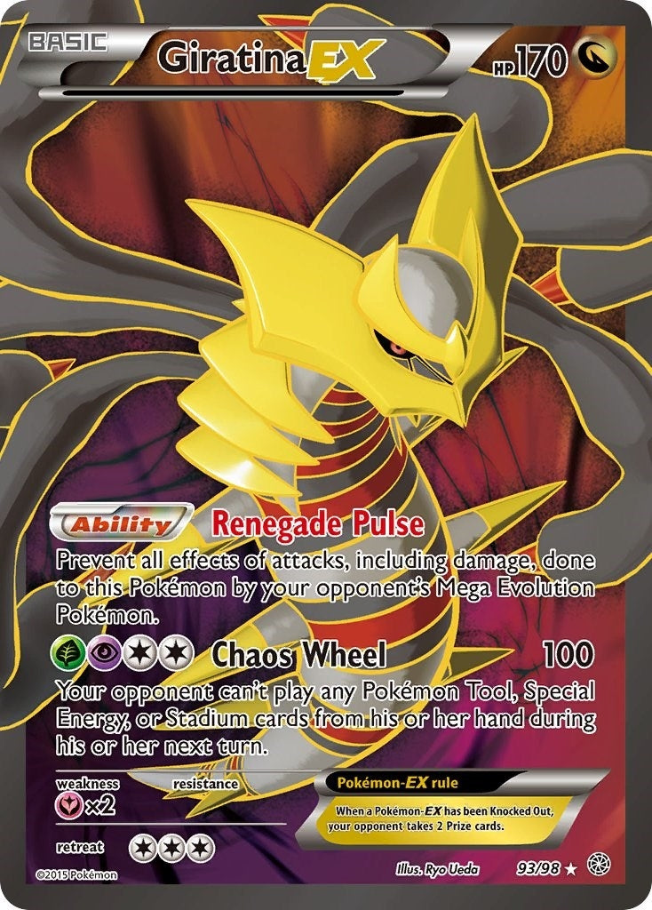 Image for Giratina EX (93 Full Art) (93/98) [XY - Ancient Origins] - Pokemon