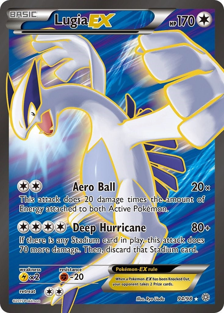 Image for Lugia EX (94 Full Art) (94/98) [XY - Ancient Origins] - Pokemon