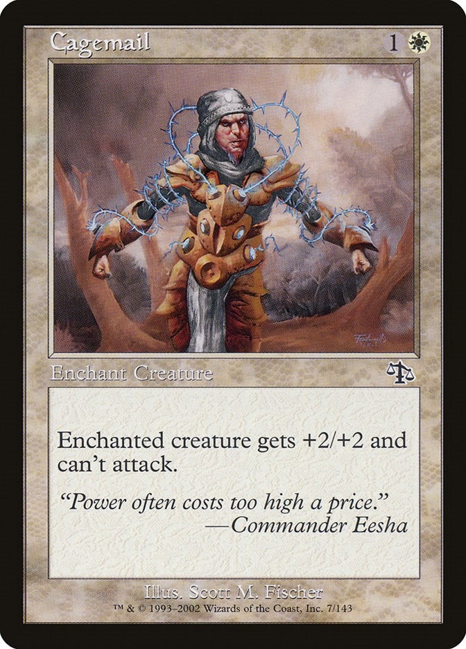 Image for Cagemail (7) [Judgment] - Magic: The Gathering