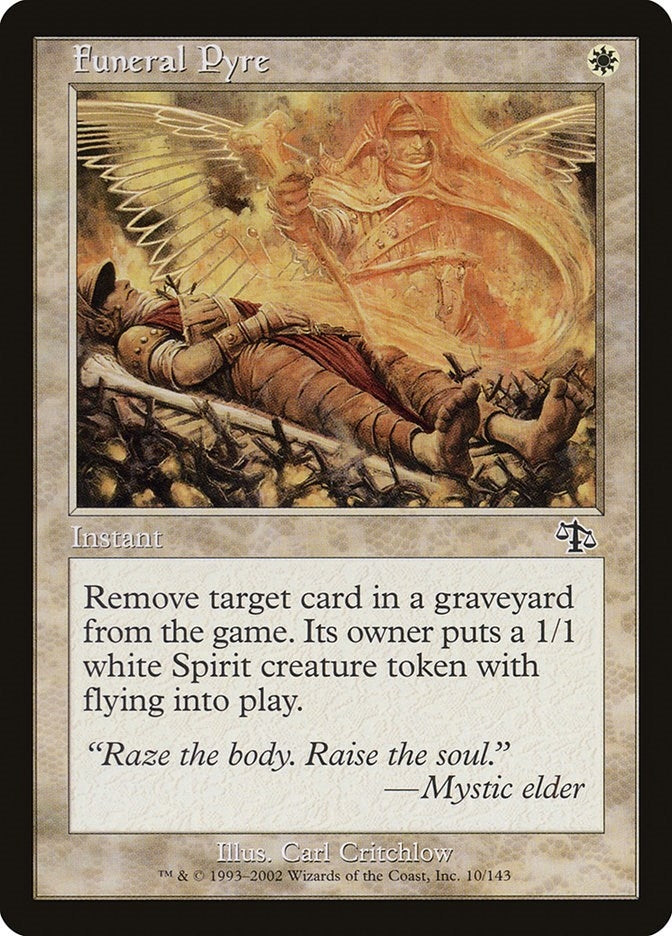 Image for Funeral Pyre (10) [Judgment] - Magic: The Gathering