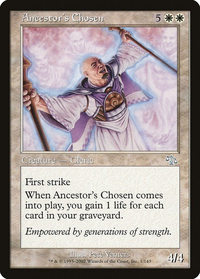 Image for Ancestor's Chosen (1) [Judgment] - Magic: The Gathering