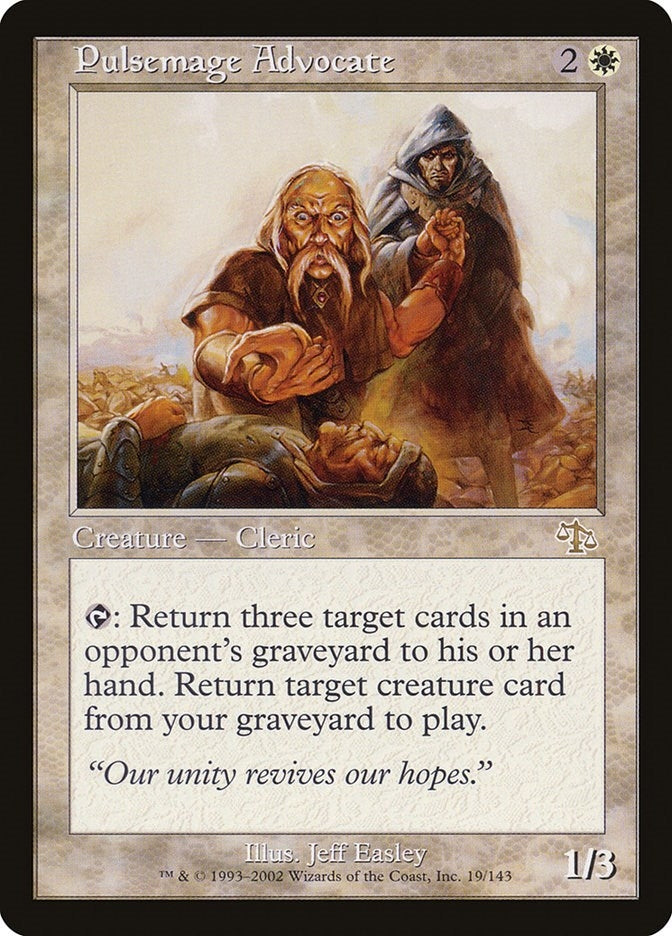 Image for Pulsemage Advocate (19) [Judgment] - Magic: The Gathering