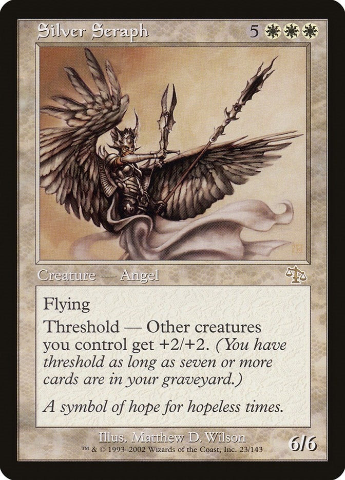 Image for Silver Seraph (23) [Judgment] - Magic: The Gathering