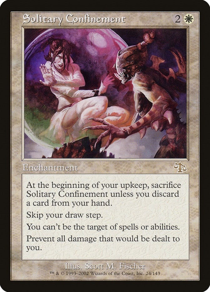 Image for Solitary Confinement (24) [Judgment] - Magic: The Gathering