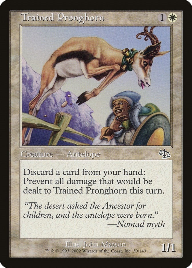 Image for Trained Pronghorn (30) [Judgment] - Magic: The Gathering