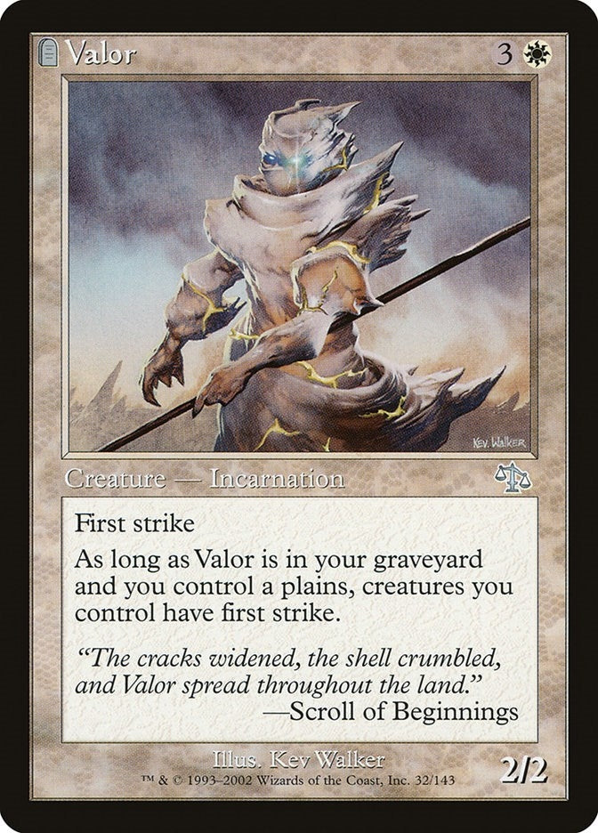 Image for Valor (32) [Judgment] - Magic: The Gathering