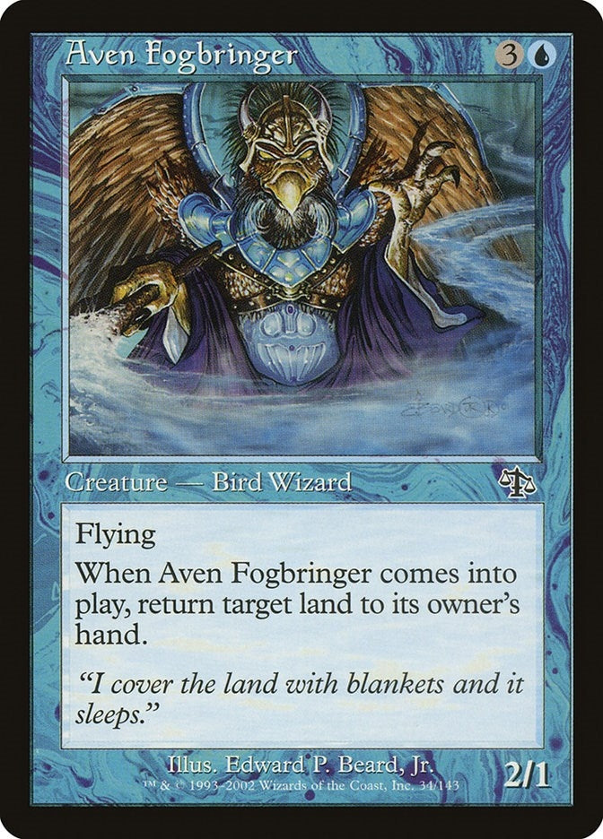 Image for Aven Fogbringer (34) [Judgment] - Magic: The Gathering