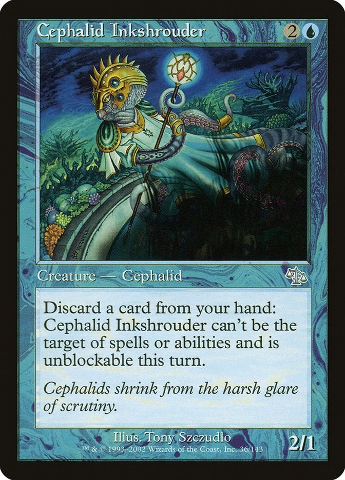 Image for Cephalid Inkshrouder (36) [Judgment] - Magic: The Gathering