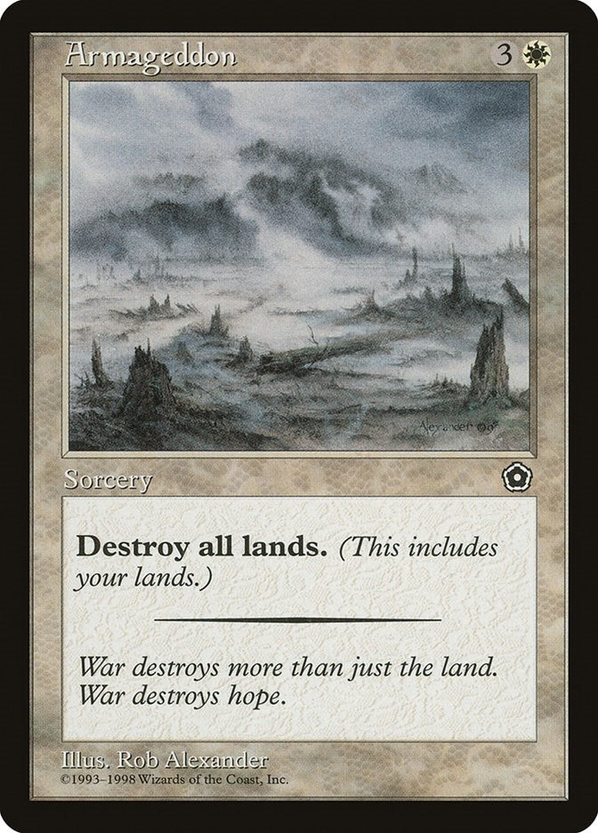 Image for Armageddon [Portal Second Age] - Magic: The Gathering