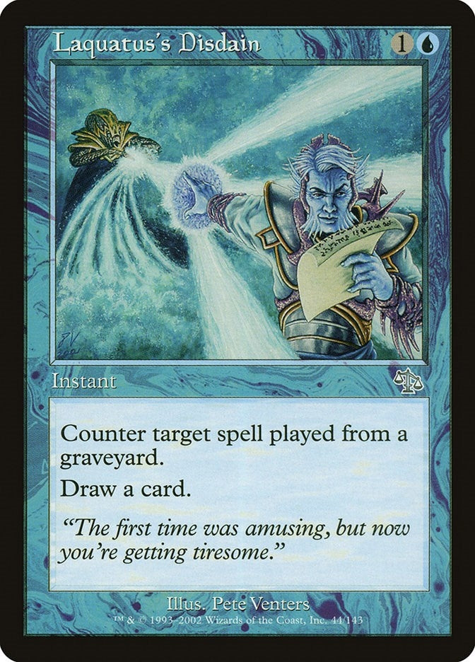 Image for Laquatus's Disdain (44) [Judgment] - Magic: The Gathering
