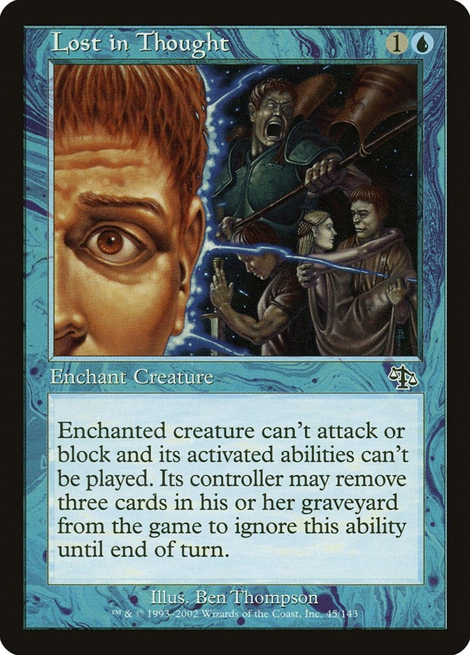 Image for Lost in Thought (45) [Judgment] - Magic: The Gathering
