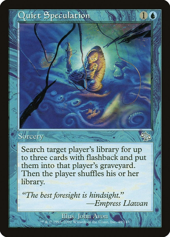 Image for Quiet Speculation (49) [Judgment] - Magic: The Gathering