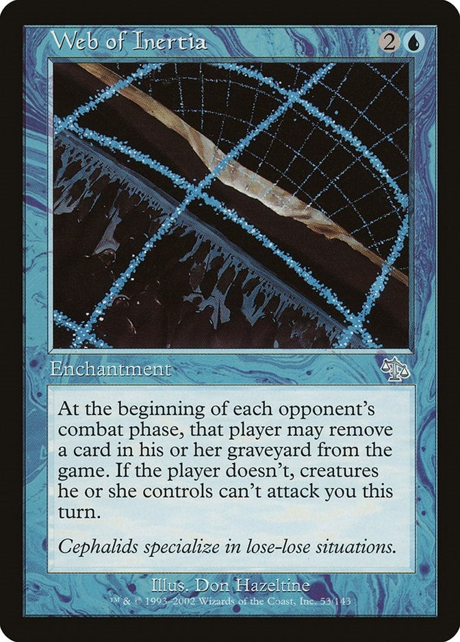 Image for Web of Inertia (53) [Judgment] - Magic: The Gathering