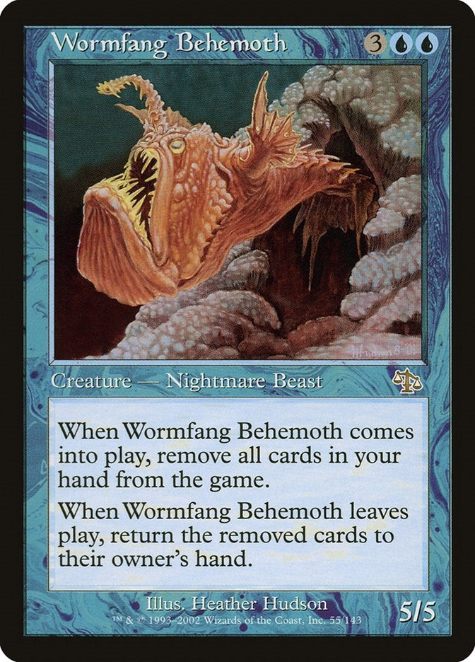 Image for Wormfang Behemoth (55) [Judgment] - Magic: The Gathering