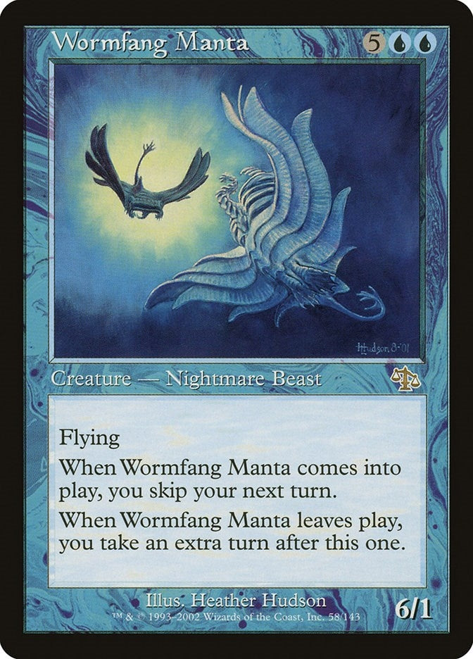 Image for Wormfang Manta (58) [Judgment] - Magic: The Gathering