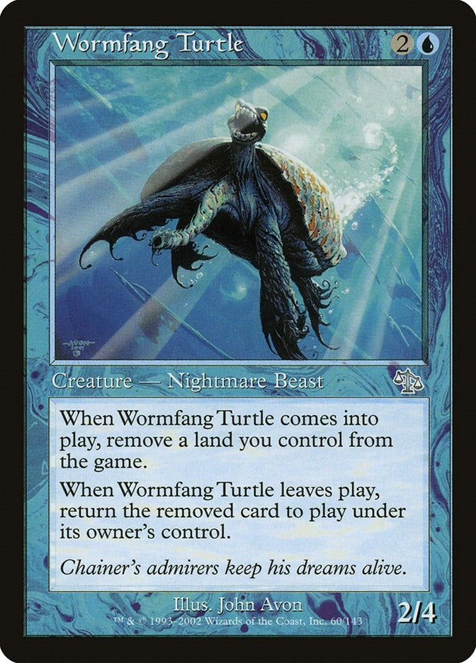 Image for Wormfang Turtle (60) [Judgment] - Magic: The Gathering