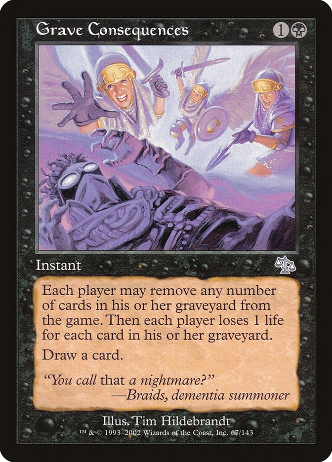 Image for Grave Consequences (67) [Judgment] - Magic: The Gathering