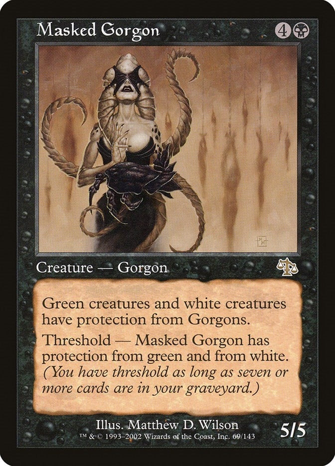 Image for Masked Gorgon (69) [Judgment] - Magic: The Gathering