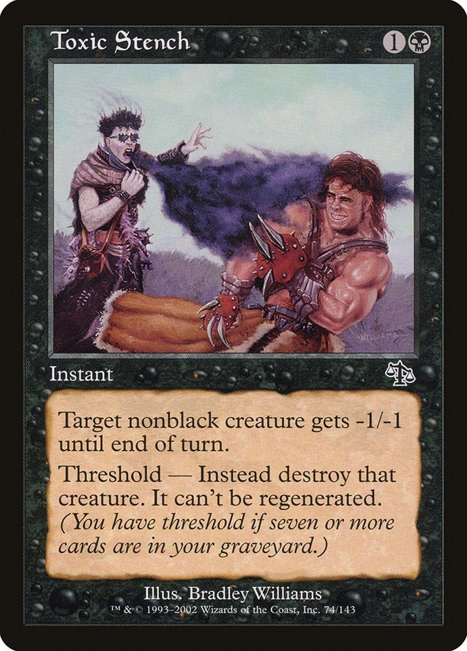 Image for Toxic Stench (74) [Judgment] - Magic: The Gathering