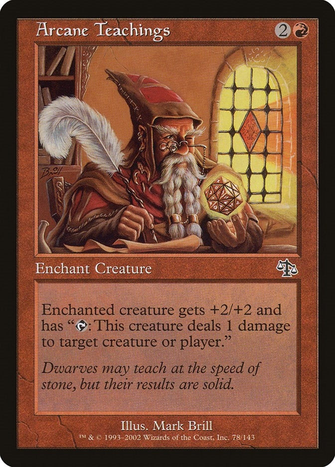 Image for Arcane Teachings (78) [Judgment] - Magic: The Gathering