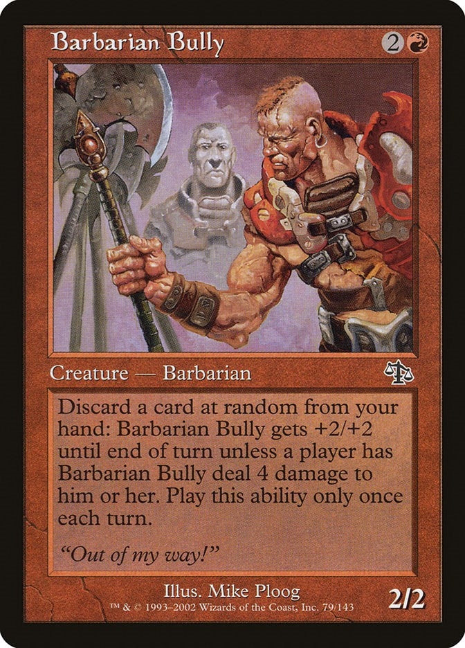 Image for Barbarian Bully (79) [Judgment] - Magic: The Gathering