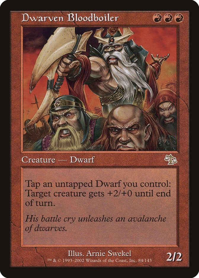 Image for Dwarven Bloodboiler (84) [Judgment] - Magic: The Gathering