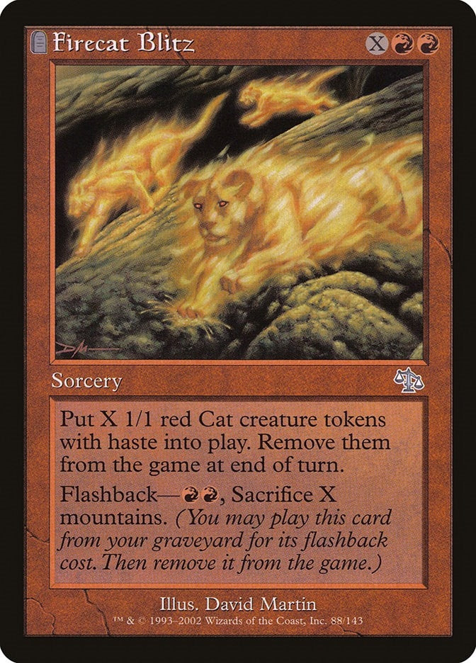 Image for Firecat Blitz (88) [Judgment] - Magic: The Gathering