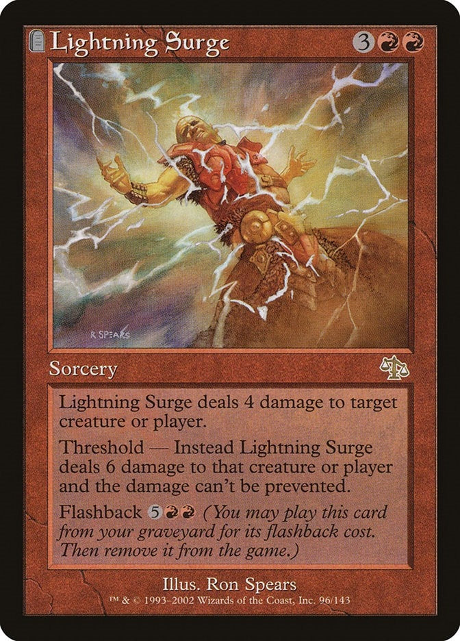 Image for Lightning Surge (96) [Judgment] - Magic: The Gathering