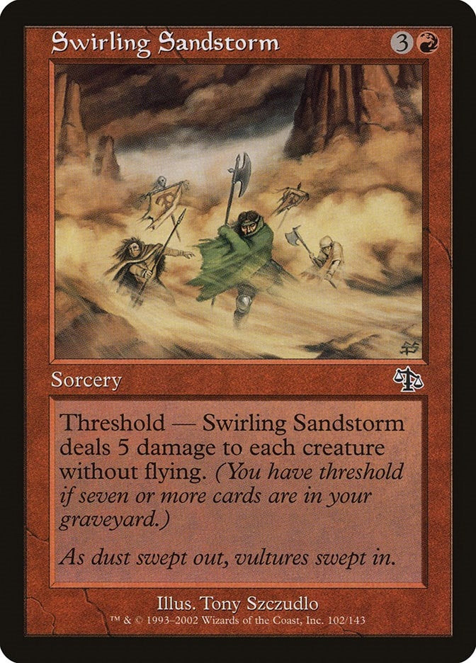 Image for Swirling Sandstorm (102) [Judgment] - Magic: The Gathering