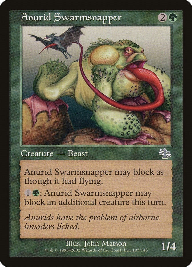 Image for Anurid Swarmsnapper (105) [Judgment] - Magic: The Gathering