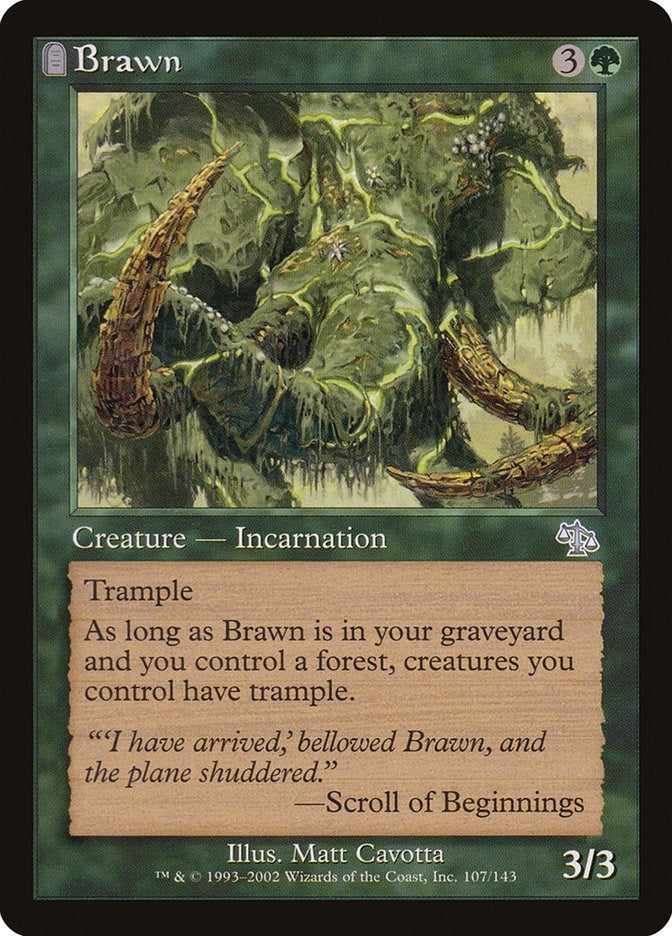 Image for Brawn (107) [Judgment] - Magic: The Gathering