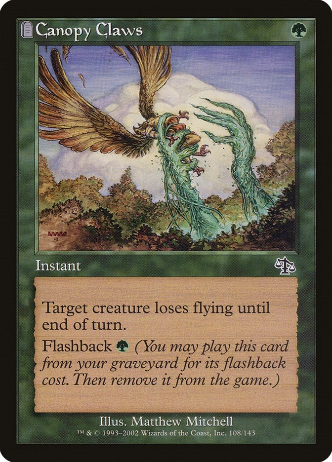 Image for Canopy Claws (108) [Judgment] - Magic: The Gathering