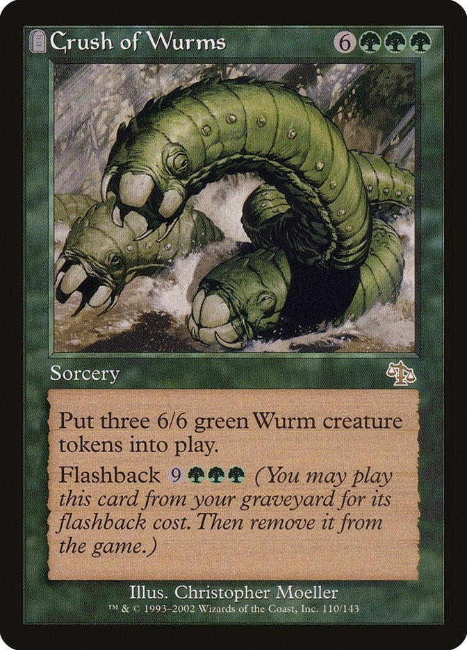 Image for Crush of Wurms (110) [Judgment] - Magic: The Gathering