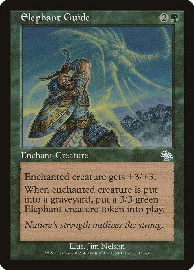 Image for Elephant Guide (111) [Judgment] - Magic: The Gathering