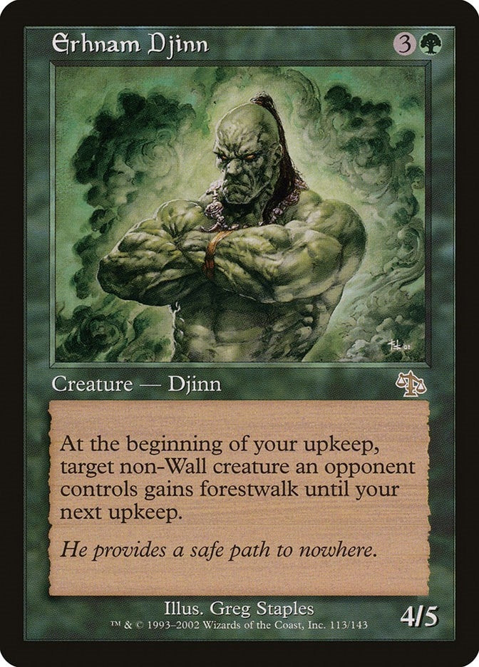 Image for Erhnam Djinn (113) [Judgment] - Magic: The Gathering