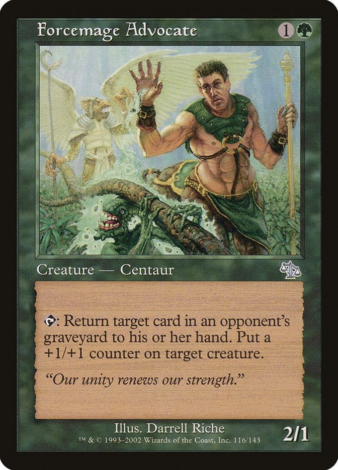 Image for Forcemage Advocate (116) [Judgment] - Magic: The Gathering