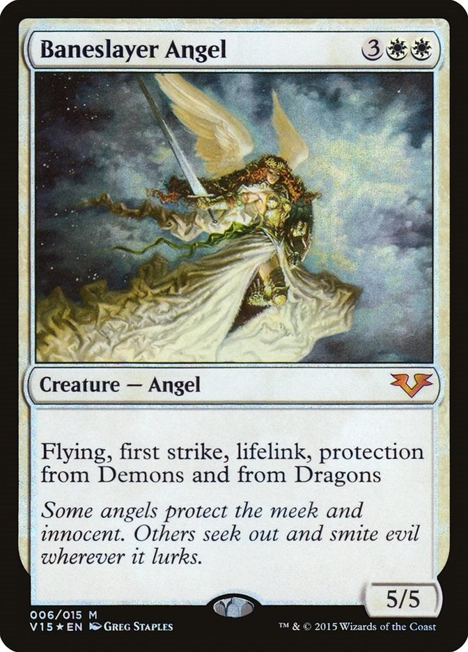 Image for Baneslayer Angel (6) [From the Vault: Angels] - Magic: The Gathering