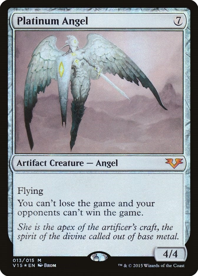 Image for Platinum Angel (13) [From the Vault: Angels] - Magic: The Gathering