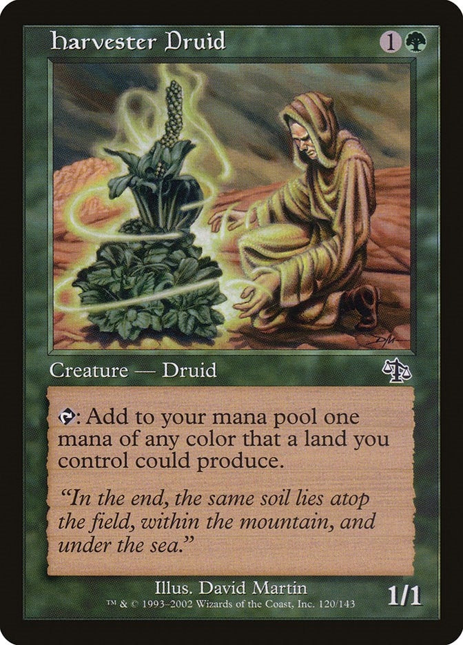 Image for Harvester Druid (120) [Judgment] - Magic: The Gathering
