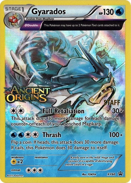 Image for Gyarados - XY60 (Prerelease) [Staff] (XY60) [XY Promos] - Pokemon