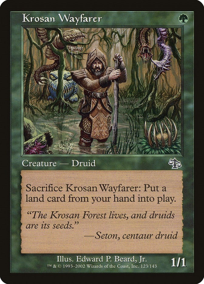 Image for Krosan Wayfarer (123) [Judgment] - Magic: The Gathering