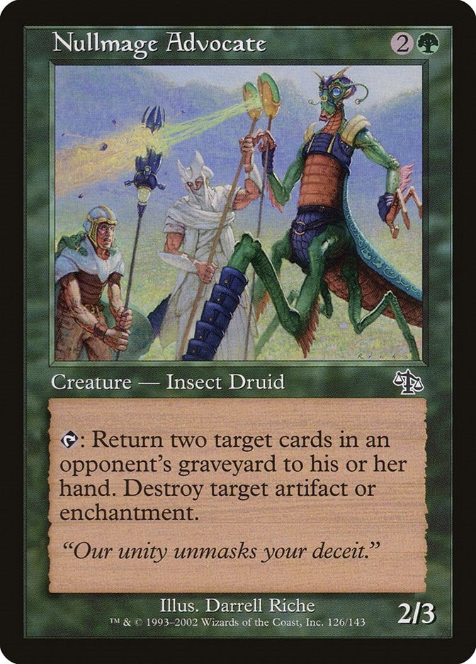 Image for Nullmage Advocate (126) [Judgment] - Magic: The Gathering
