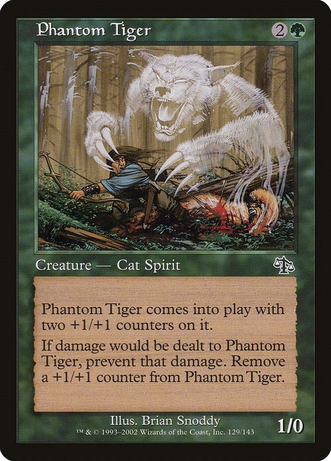 Image for Phantom Tiger (129) [Judgment] - Magic: The Gathering