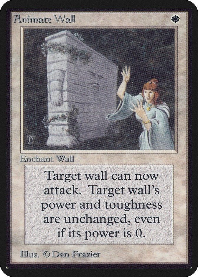 Image for Animate Wall [Alpha Edition] - Magic: The Gathering
