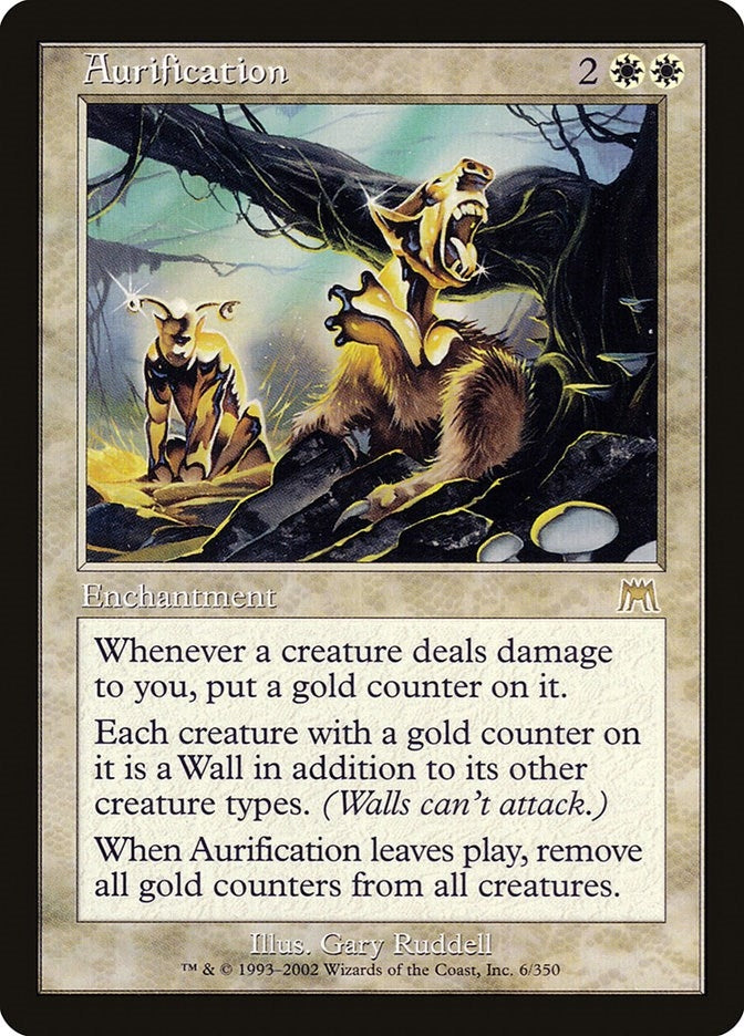 Image for Aurification (6) [Onslaught] - Magic: The Gathering