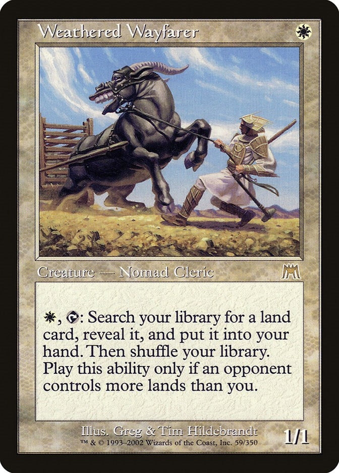 Image for Weathered Wayfarer (59) [Onslaught] - Magic: The Gathering