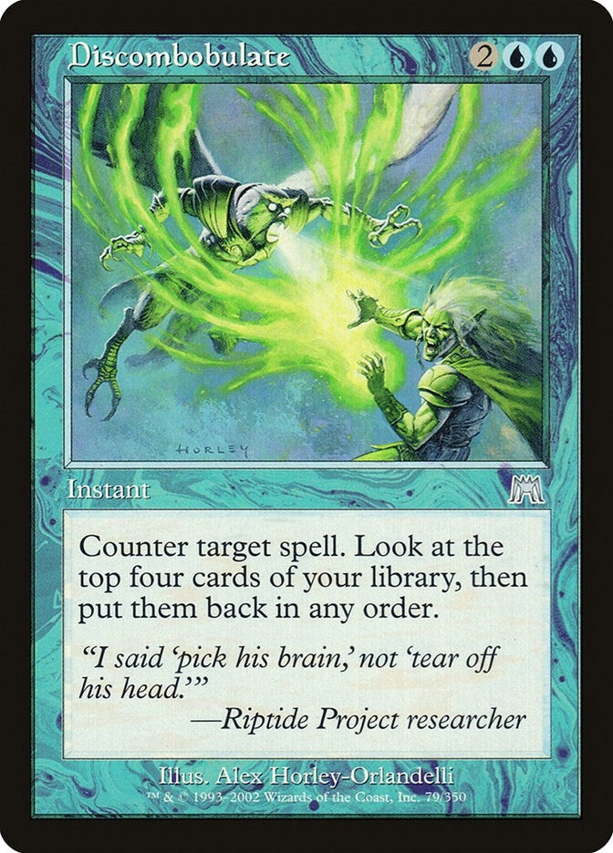 Image for Discombobulate (79) [Onslaught] - Magic: The Gathering