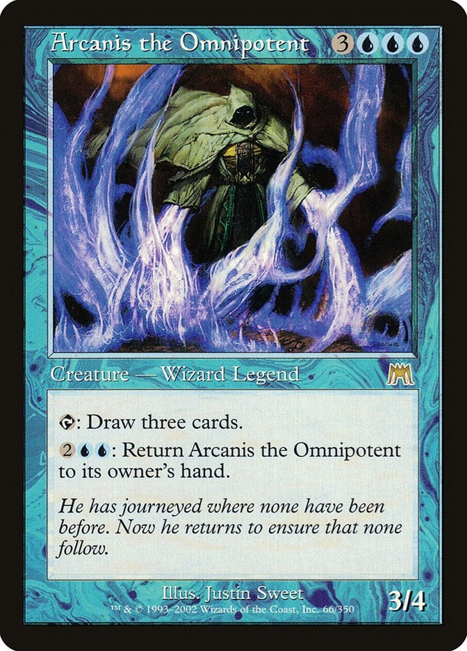 Image for Arcanis the Omnipotent (66) [Onslaught] - Magic: The Gathering